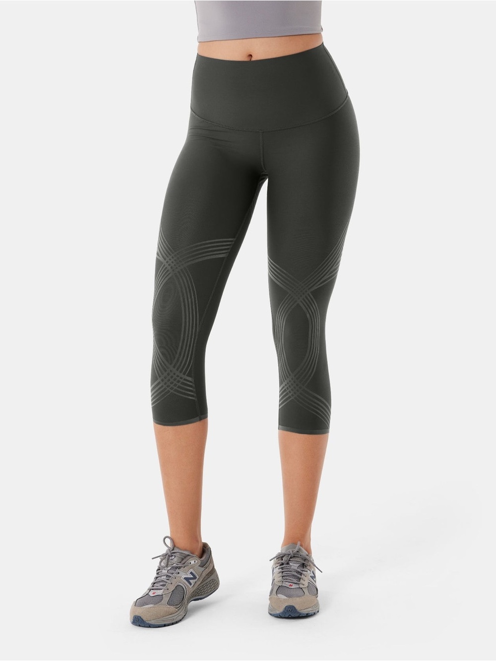 Fanka Body Sculpt Capri Leggings (Reversible Wear)